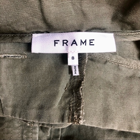 FRAME Paper Bag Trousers Size 8 - Picture 5 of 6
